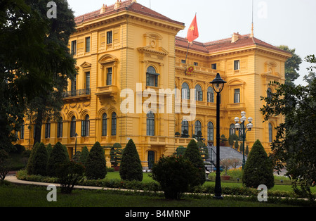 Palais présidentiel ; Hanoi, Vietnam Banque D'Images