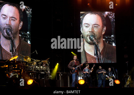 Dave Matthews Band sur scène lors de leur concert en 2008 à Buenos Aires Banque D'Images