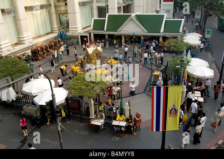 Le sanctuaire d'Erawan Banque D'Images