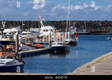 Port de Ballycastle Co Antrim en Irlande du Nord Banque D'Images