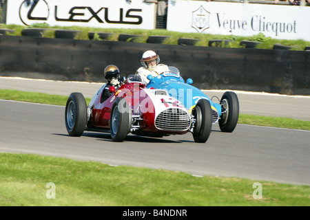 1950 Ferrari 166 batailles 1953 Maserati A6GCM Banque D'Images