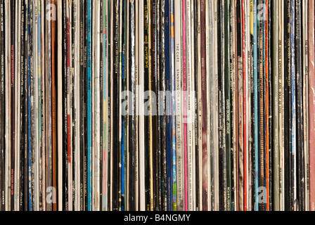 disques vinyles Banque D'Images