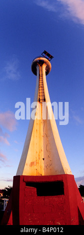 Phare du Port de BELIZE, Belize Banque D'Images