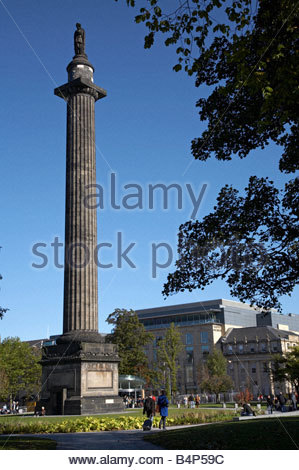 Melville monument ,St Andrew Square Gardens Edinburgh Banque D'Images