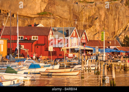 La CÔTE OUEST DE LA SUÈDE BOHUSLÄN STENUNGSUND Banque D'Images