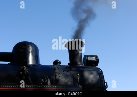 Locomotive à vapeur Banque D'Images