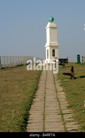 Le roi George V memorial, Peacehaven, East Sussex, UK. Banque D'Images