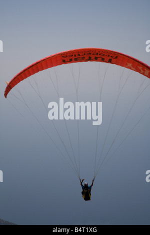 Parapente Oludeniz Turquie Banque D'Images