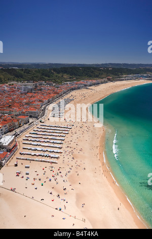 Nazare beach resort, Estremadura, Portugal Banque D'Images