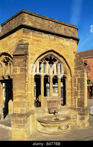 L'Angleterre, Somerset, Sherborne, bien Historique Banque D'Images