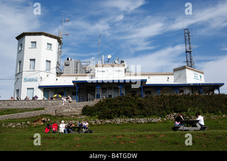 Complexe du sommet sur le dessus de la great orme llandudno conway clwyd North Wales UK Banque D'Images