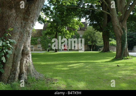 Exton village green, Rutland, Leicestershire, England, UK Banque D'Images