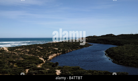 Une photo d'un point de vue près de Portland, Victoria, Australie Banque D'Images