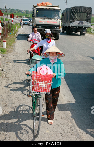 Location, province de Ninh Binh, au nord du Vietnam Banque D'Images