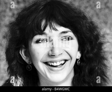 Portrait de la chanteuse Kate Bush Singer smiling Septembre 1979 Banque D'Images