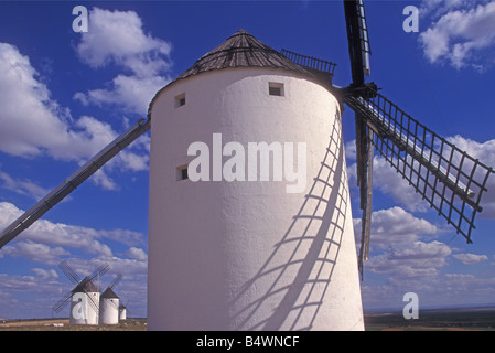 Les moulins à vent Consuegra Espagne Banque D'Images
