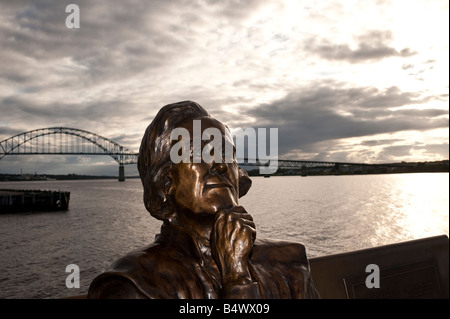 Francis Peabody le fondateur de Chatham, Nouveau-Brunswick Banque D'Images