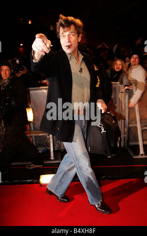 Dirk Benedict qui joue face à l'équipe d'une série TV entre dans le Celebrity Big Brother House 3 Janvier 2007 Banque D'Images