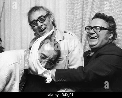 Les hommes de l'équipe de la comédie radio 1972 Banque D'Images