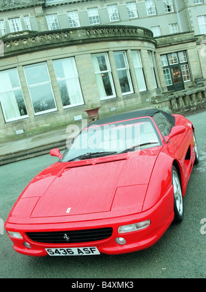 Ferrari à l'hôtel Gleneagles en image 355 Spider FI Banque D'Images