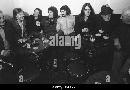 Geordie l'ancien groupe de Brian Johnson, chanteur du groupe rock AC DC faire un retour au travail les hommes s clubs du Nord Est 06 02 82 Banque D'Images