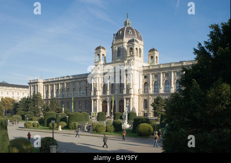 Le Kunsthistorisches Museum Wien und Gottfried Semper Carl von Hasenauer 1891 Banque D'Images