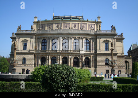 Theatre Rudolfinum Concert Hall à Prague République Tchèque Banque D'Images