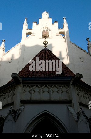 Dans la synagogue Maisel Josefov, le quartier juif de Prague pour un usage éditorial uniquement Banque D'Images