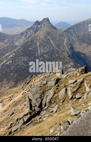 Paysage de montagne de l'île d'Arran en Écosse Banque D'Images