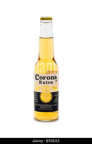 La bière Corona Extra Mexique typique jaune exotique Banque D'Images