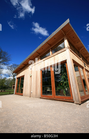 Forêt des bâtiments, Trentham Gardens Stoke-on-Trent Staffordshire Banque D'Images