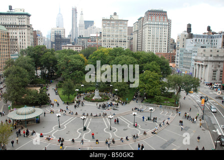 Union Square, New York City Banque D'Images