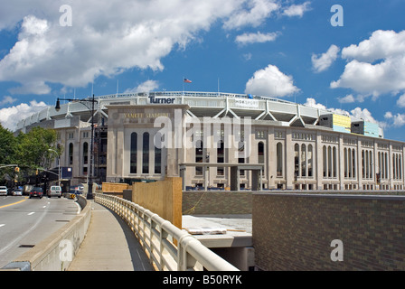 Le nouveau Yankee Stadium en construction, juillet 2008, Bronx NY Banque D'Images