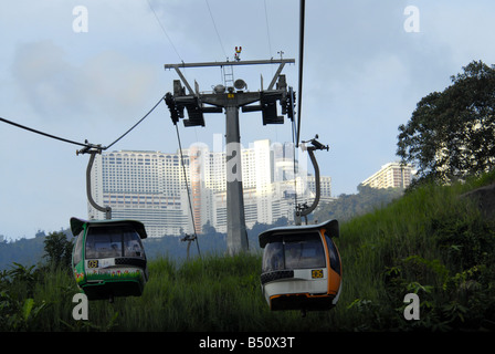 En Malaisie GENTING SKYWAY Banque D'Images