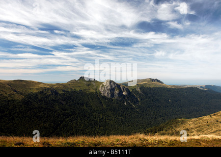 Vues de la région du Cantal Puy Mary, France Banque D'Images