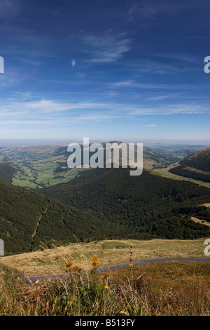 Vues de la région du Cantal Puy Mary, France Banque D'Images