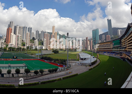 Le stade, Happy Valley, Hong Kong Banque D'Images