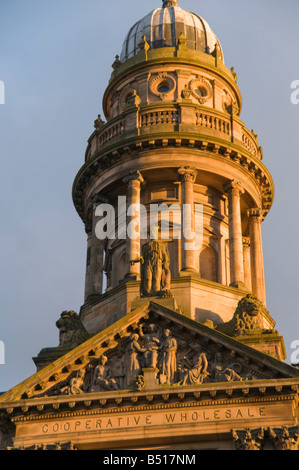 Ancien Co-operative Wholesale Society de bureaux sur la rive sud de la rivière Clyde à Glasgow centrale Banque D'Images