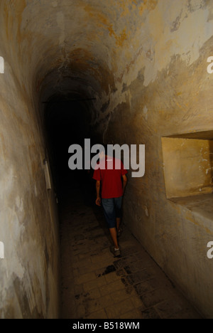 'Passetto di borgo', le passage étroit utilisé par les Papes de s'échapper pendant les invasions, à Rome, Italie Banque D'Images