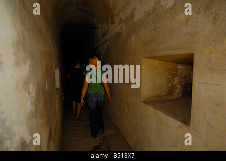 'Passetto di borgo', le passage étroit utilisé par les Papes de s'échapper pendant les invasions, à Rome, Italie Banque D'Images