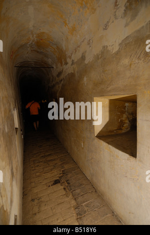 'Passetto di borgo', le passage étroit utilisé par les Papes de s'échapper pendant les invasions, à Rome, Italie Banque D'Images