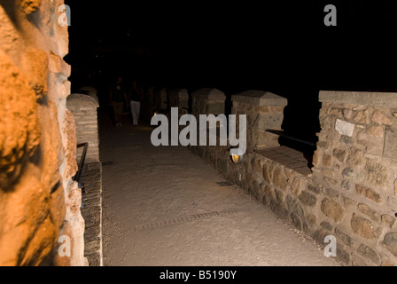 'Passetto di borgo', le passage étroit utilisé par les Papes de s'échapper pendant les invasions, à Rome, Italie Banque D'Images