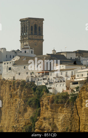 Eglise de Santa María de la asunción, Arcos de la Frontera, Andalousie, Espagne Banque D'Images