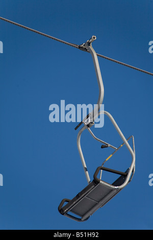 Chaise vide ascenseur dans sunshine Banque D'Images