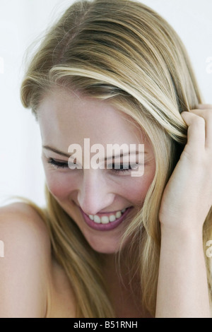 Portrait de jeune femme Banque D'Images