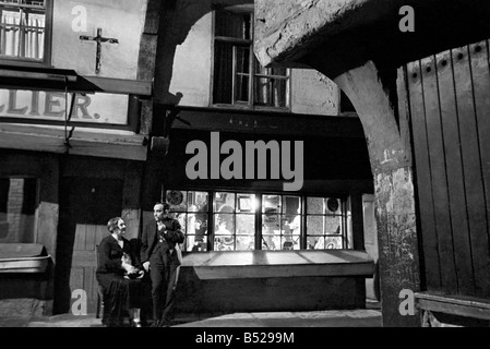 Scènes général et artisans dans et autour de Yorkshire prises par le photographe Humphrey Spender. Août 1936 OL301C-013 Banque D'Images