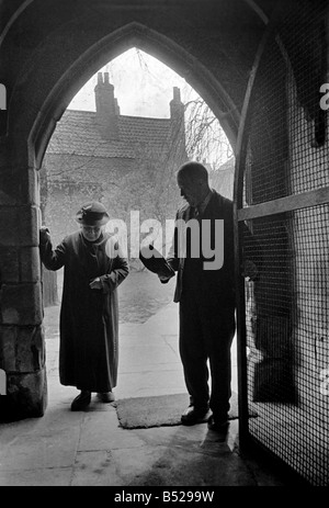 Scènes général et artisans dans et autour de Yorkshire prises par le photographe Humphrey Spender. Août 1936 OL301C-015 Banque D'Images