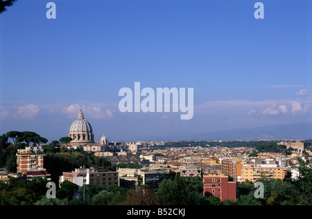 Italie, ville de Rome, basilique Saint-Pierre Banque D'Images