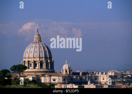 Italie, Rome, basilique Saint-Pierre Banque D'Images