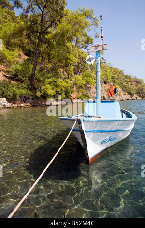 Excursion en bateau à partir de 12 Îles Turquie Dalyan Banque D'Images